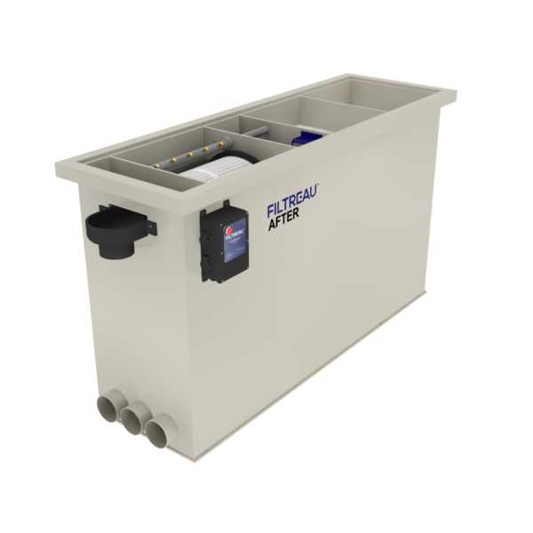Filtreau combi-AFTER incl. UVC (Gravity)  incl. rinsepump