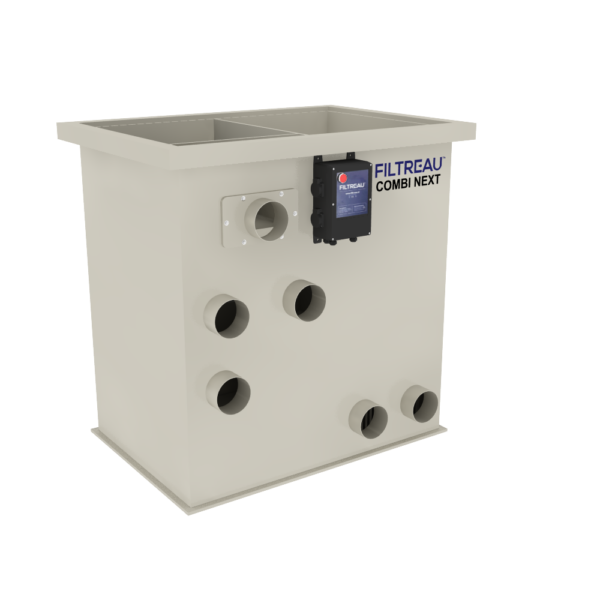 Filtreau combi-NEXT incl. UVC (Gravity) PP  incl. rinsepump