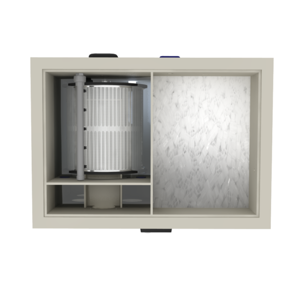 Filtreau combi-NEXT incl. UVC (Gravity) PP  incl. rinsepump