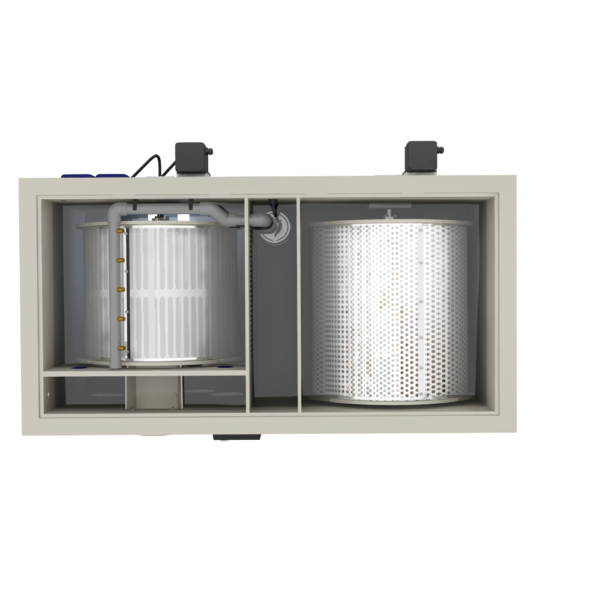 Rotate BioFilter Pump-fed incl. 2x UV-C 2x SPG XL