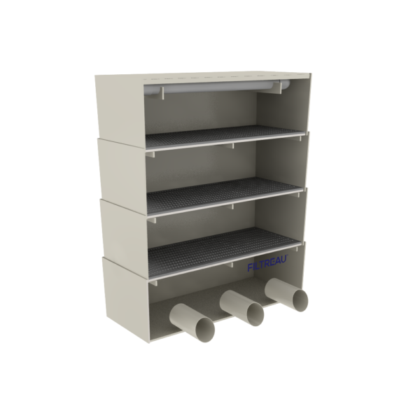 Filtro de goteo 110 mm salida