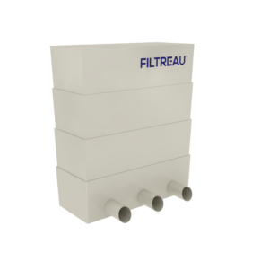 Trickle filter 110 mm outlet