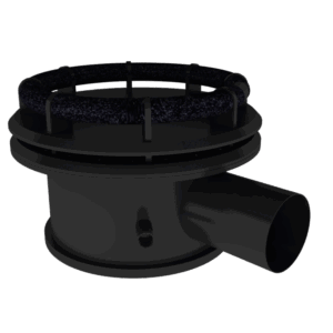 Drenaje de fondo aireado entrada 110 mm